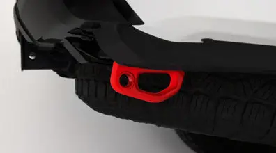 Toyota Trd Red Rear Recovery Hook For 2024+ Land Cruiser & 2025+ 4Runner 1