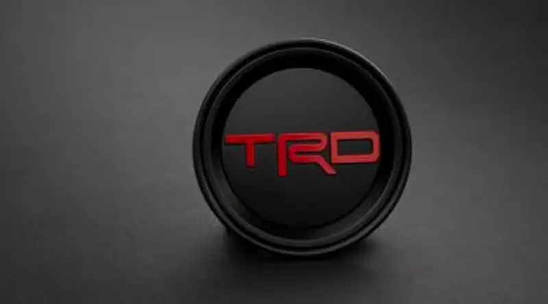 Trd Matte Black Oem-Style Wheel Caps V2 – 2024+ Land Cruiser, Tacoma & 2025+ 4Runner 1
