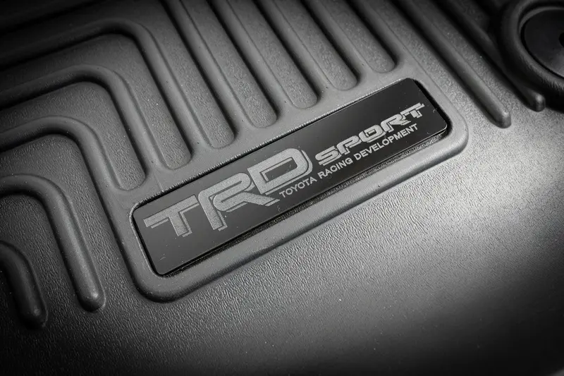 Trd Sport Etched Acrylic Husky Floor Mat Emblem – Universal 1