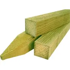 Treated Square Timber Stake – 75Mm × 75Mm × 2.4M, Uc4 Ground Contact Grade 1