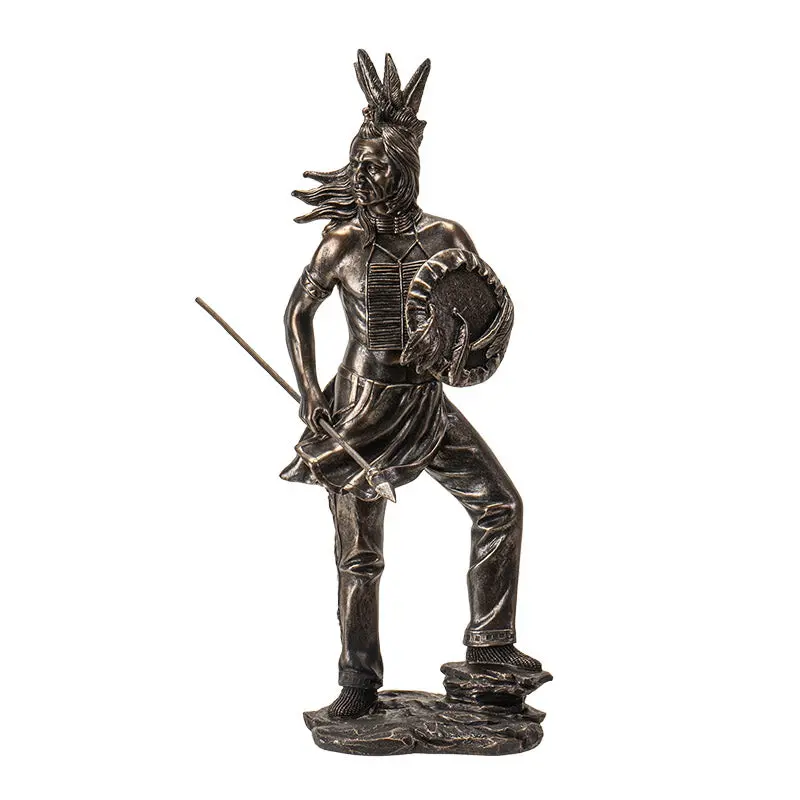 Tribal Warrior Figurine Set (6-Piece) 1