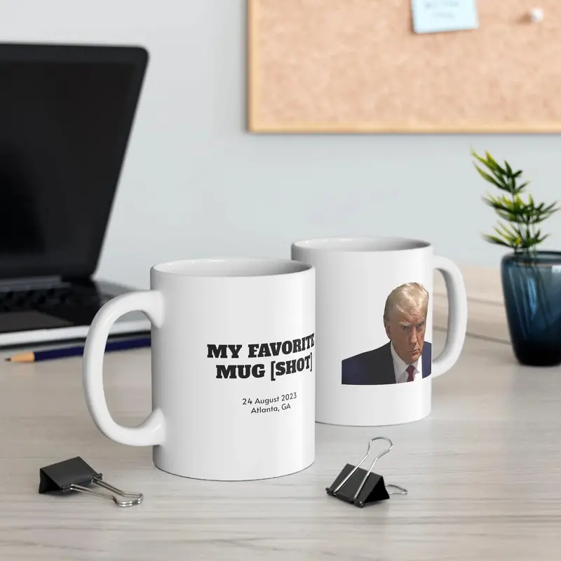 Trump-Themed Ceramic Coffee Mug – My Favorite Design 1
