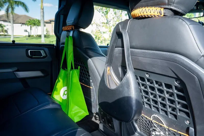 Universal Headrest Hooks For Clothing, Bags, And Accessories – Car Seat Hangers 1