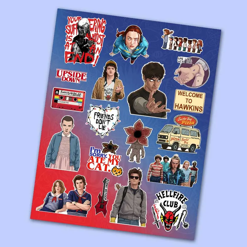 Upside-Down Illusion Sticker Pack 1