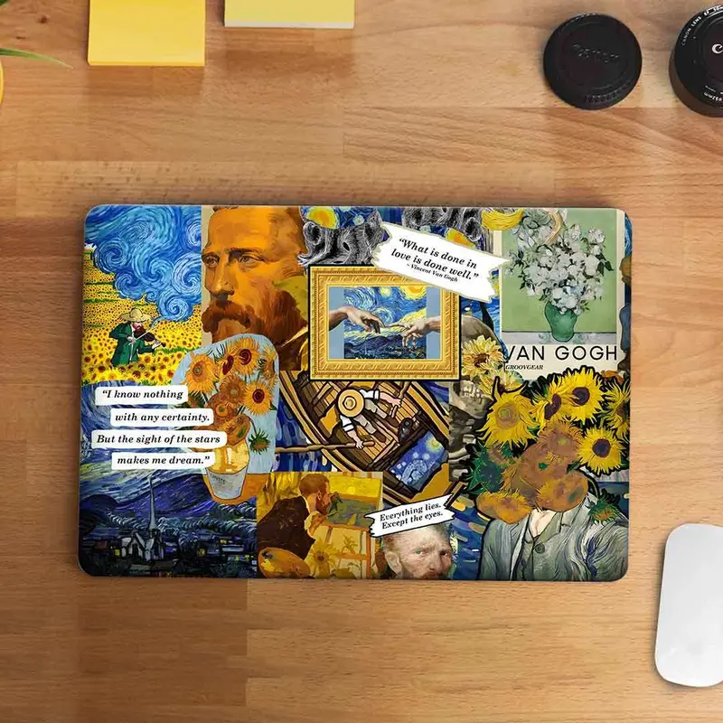 Van Gogh-Inspired Memory Art Laptop Skin 1