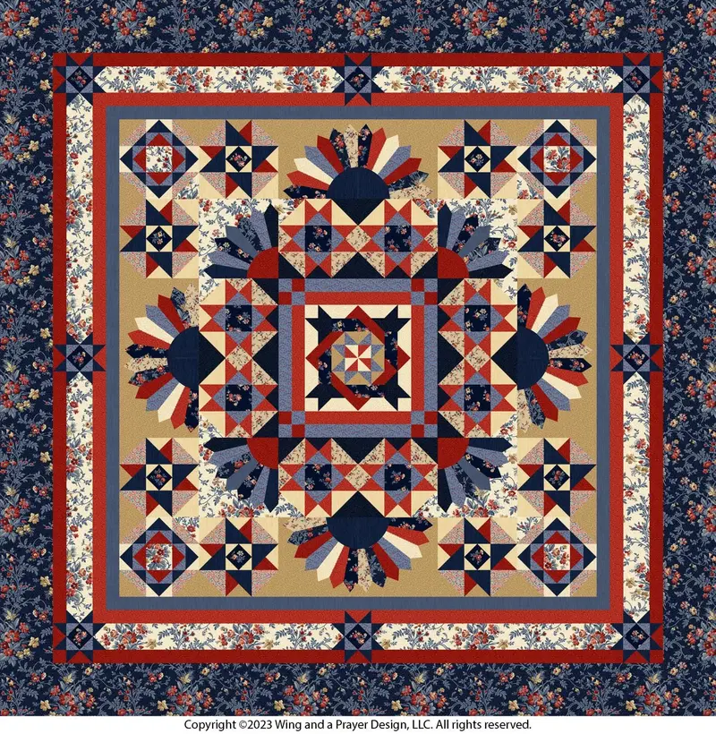 Victory Garden Block-Of-The-Month Quilt Series 1