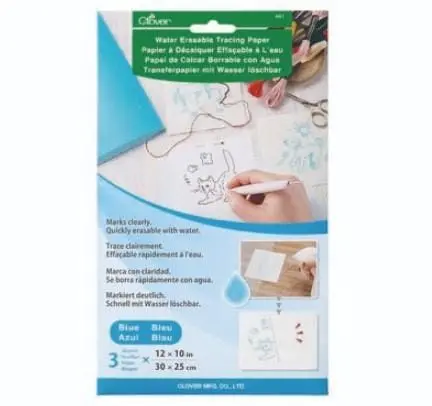 Water-Erasable Tracing Paper For Fabric Marking 1