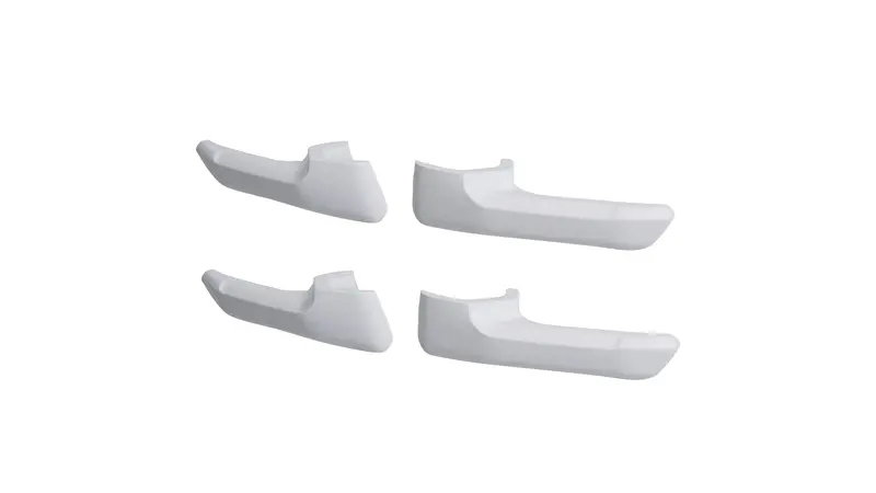 White Door Handle Covers For 2022+ Toyota Tundra, 2024+ Tacoma, And 2025+ 4Runner 1