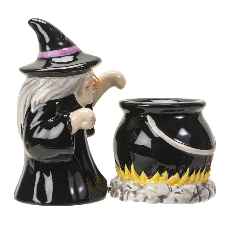 Witch & Cauldron Salt & Pepper Shakers – Set Of 48, Minimum Order 4 1