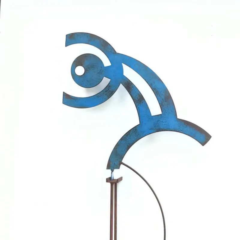 Yoga Stretch Sculpture – Life-Size Contemplative Pose Art 1
