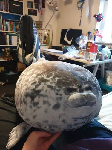 Yuki-Chan The Ultra-Chonky Seal Plush – Inspired By Japan’S Roundest Seal, Xl Size 1