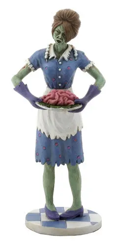 Zombie Housewife Sculpture – Dark Comedy Collectible (Case Of 24) 1