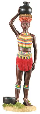 Zulu Maiden Figurine – 8-Unit Case 1