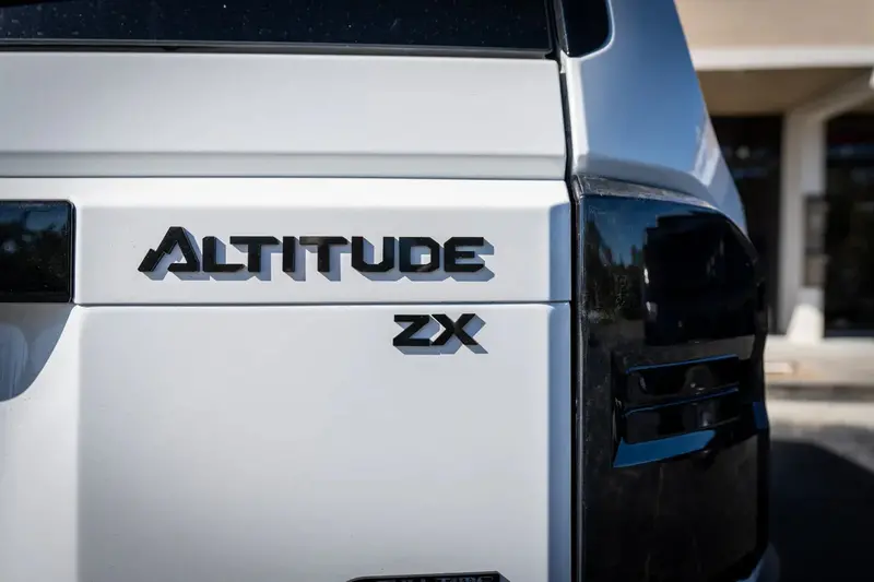 Zx–Branded Lc 250 Laser-Etched Acrylic Tailgate Badge For 2024+ Land Cruiser 1