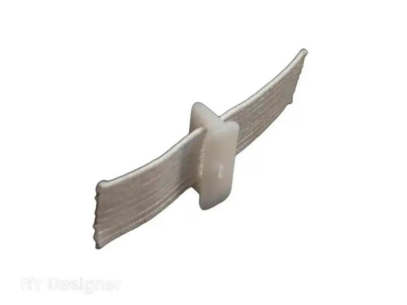 14Pk Airstream Drape Carrier – Aluminum Track System For Rv Interior Window Treatments 1
