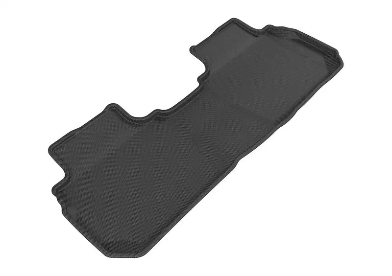 3D Maxpider Kagu Black Floor Mat – Rear 2Nd-Row Fitment (Single Piece) 1