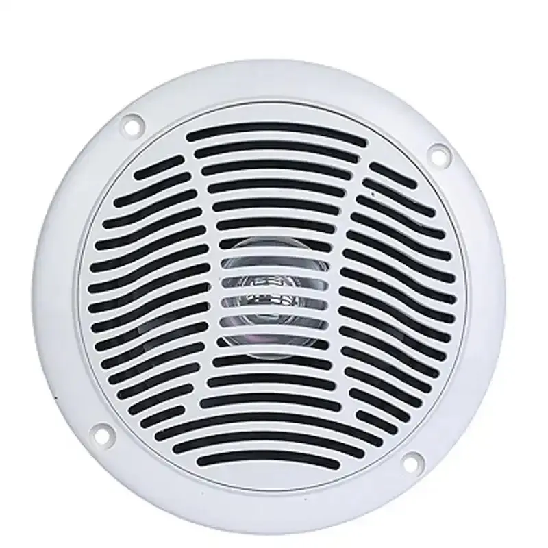 5-Inch Dual-Cone Waterproof Speaker – White Housing 1