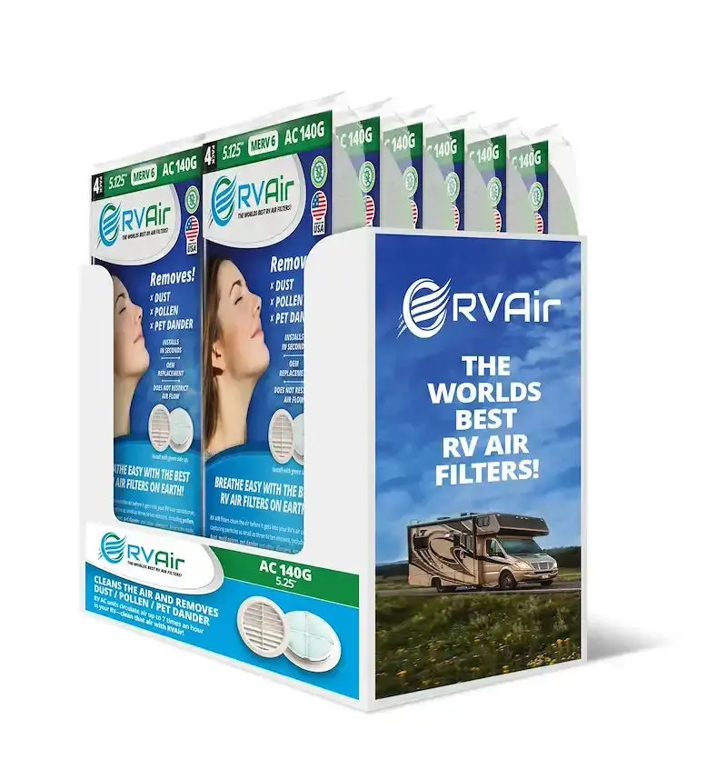 Ac 140G Air Filter Display Box – Retail-Friendly Packaging For 140-Gallon Filtration Systems 1