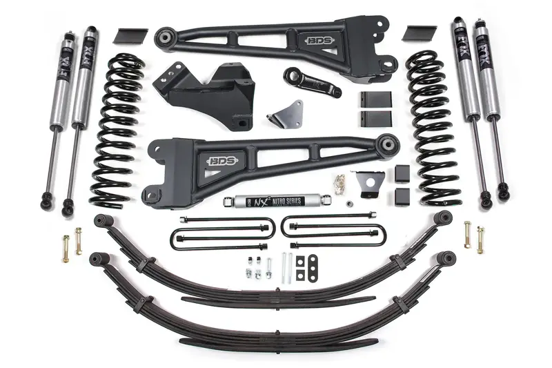 Bds Radius Arm Lift Kit – 6-Inch Lift For 2005–2007 Ford F-250/F-350 4Wd Gas Models (Bds1952Fs) 1
