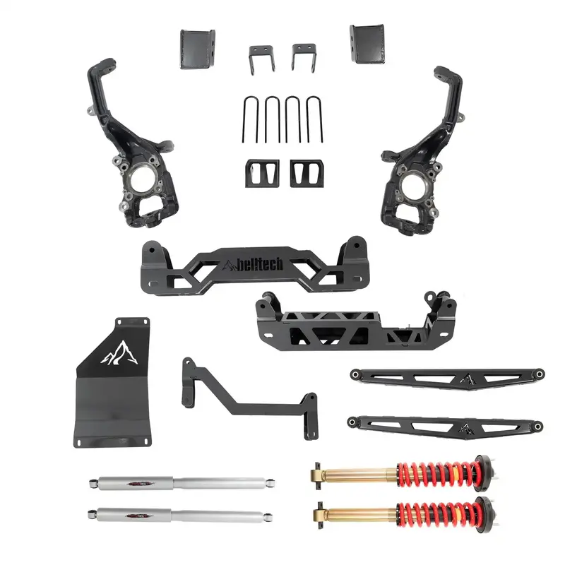 Belltech 152510Tpc 5–7 Inch Lift Kit With Trail Performance Coilovers & Shocks 1