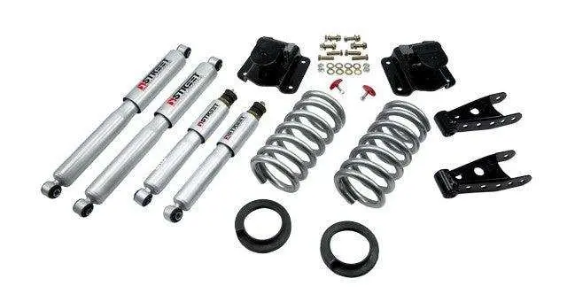 Belltech 814Sp Street Performance Suspension Kit – Front & Rear With Tuned Shocks 1