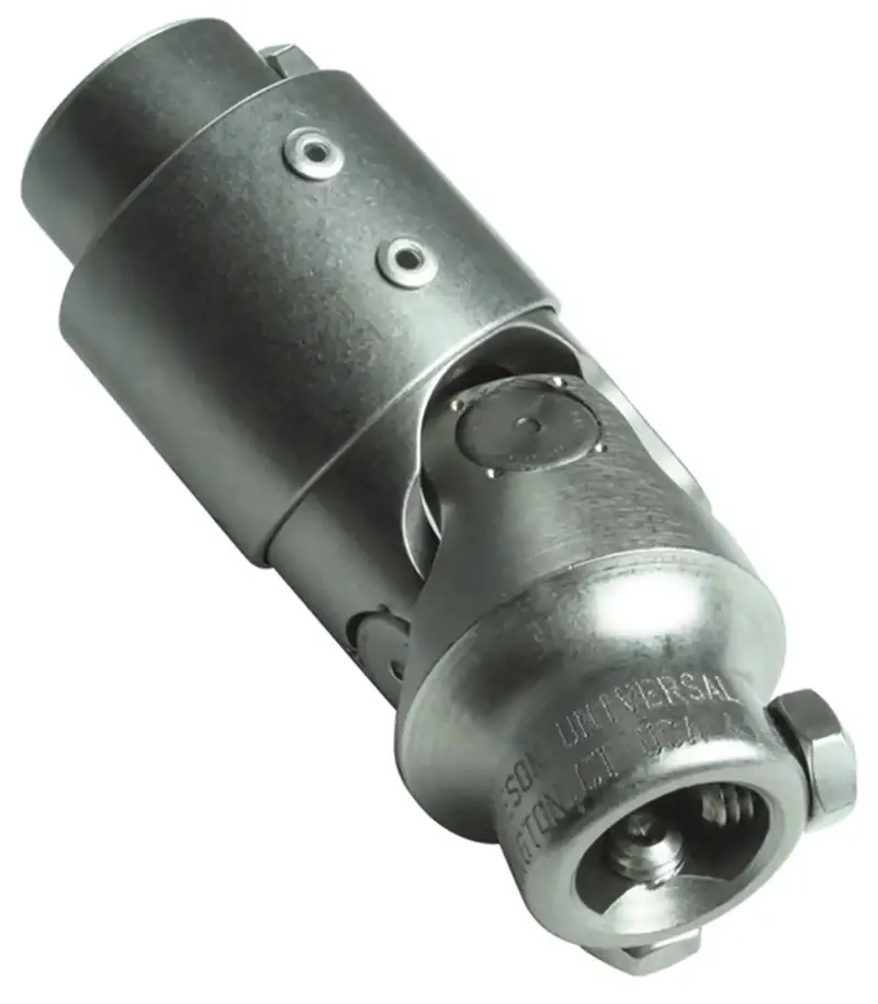 Borgeson Stainless Steel Steering U-Joint With Vibration Dampener (3/4" Dd X 1" Od) 1