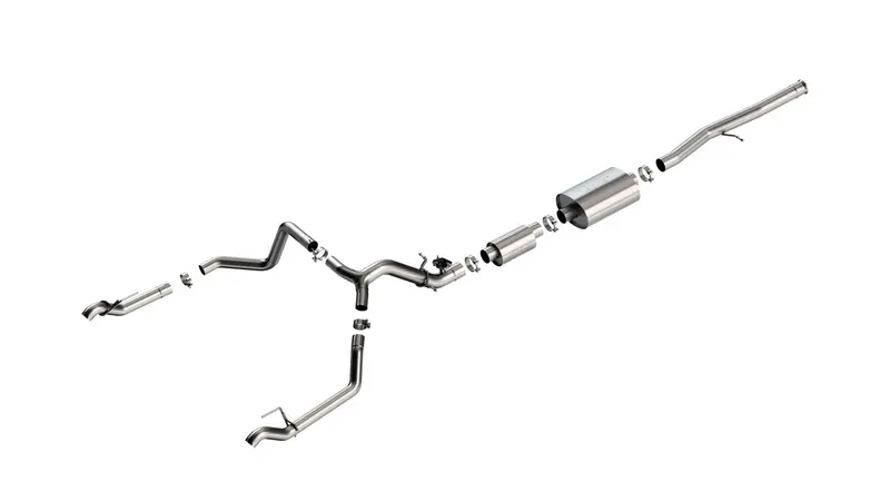 Borla S-Type Cat-Back Exhaust System – Premium Stainless Steel, Model #140993 1