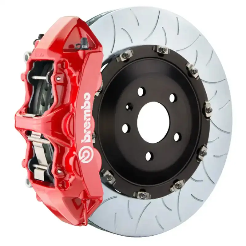 Brembo Gt Big Brake Kit For 2010–2016 E63 Amg & 2012–2018 Cls63 Amg – Front, 6-Piston Calipers, 405×34 Mm Slotted Two-Piece Rotors, Red Finish 1