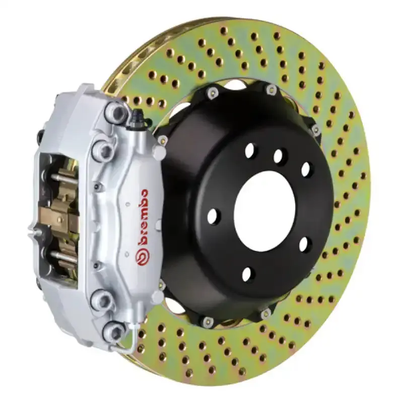 Brembo Gt Big Brake Kit – Rear 2-Piece Drilled Rotors (345X28Mm) For 2004–2010 Bmw 5-Series 1