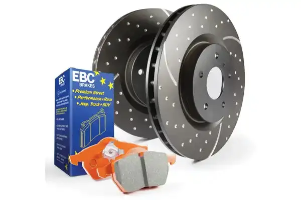 Ebc Sport Brake Rotors – Wide Slot Design Enhances Cooling & Minimizes Fade, Part #S8Kr1002 Gd 1