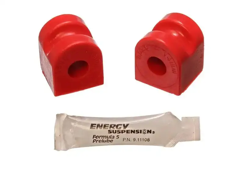 Energy Suspension 14Mm Rear Sway Bar Kit – Red Polyurethane Bushing Set 1