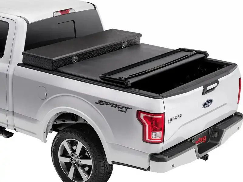 Extang Trifecta Toolbox 2.0 For 2021–2023 Ford F-150 With 8'2" Bed – Heavy-Duty Aluminum Storage System 1