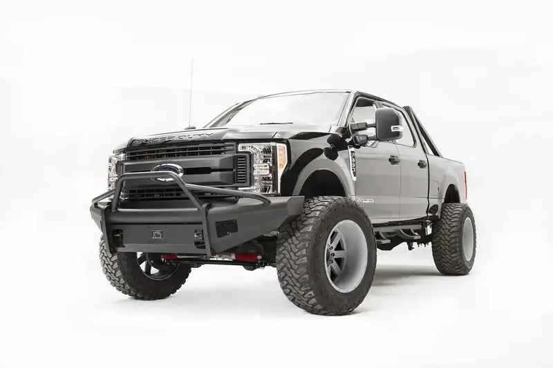 Fab Fours Elite Front Bumper For Jeep Wrangler – Ranch-Style Design 1