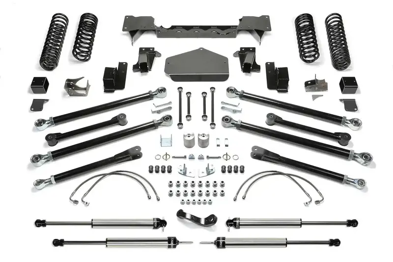 Fabtech K4072Dl 5-Inch Crawler Lift Kit With Dual-Linked Suspension Shocks For 2007–2018 Jeep Jk 2-Door 1