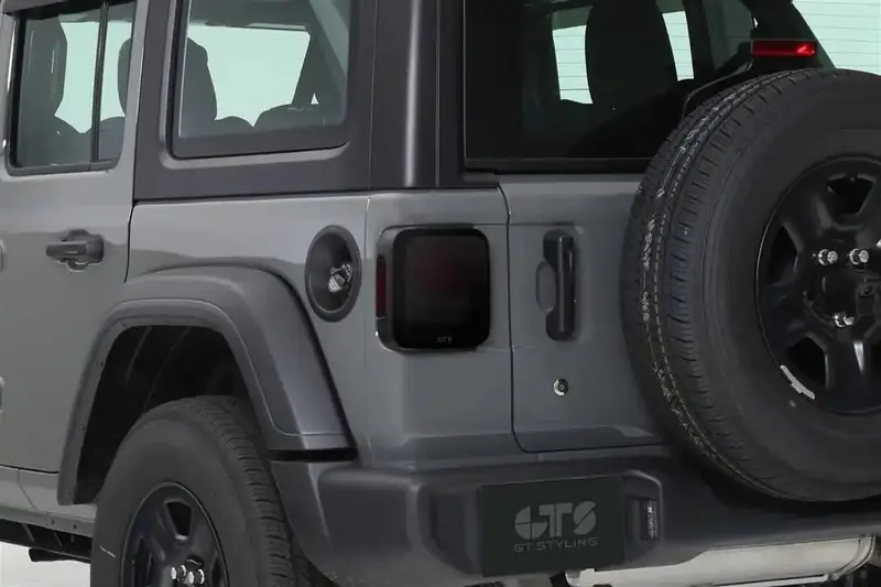 Gt Styling Carbon Fiber Tail Light Cover Kit – Two-Piece Design 1