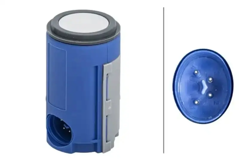 Hella Parking Assist Sensor – Cylindrical 4-Pin Paintable Design (Model 358141501) 1