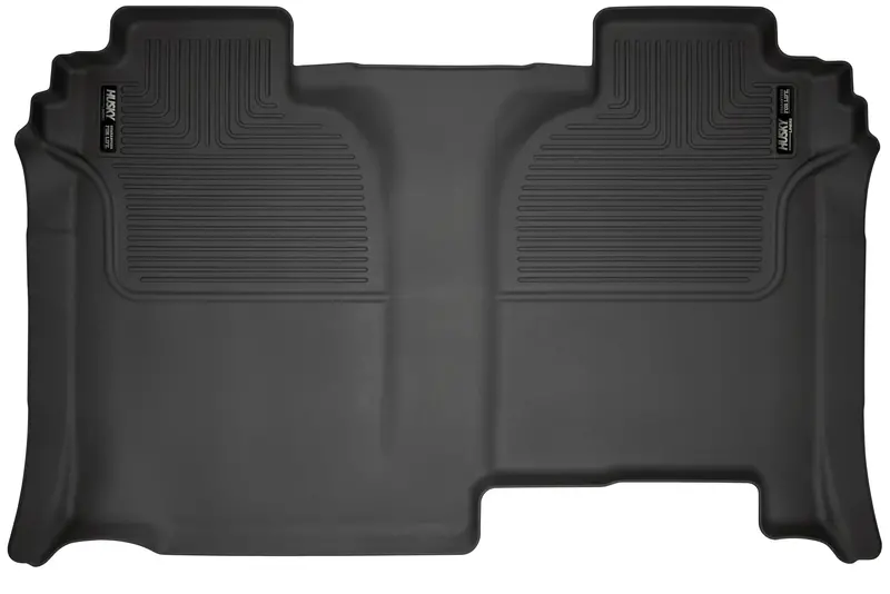 Husky X-Act Contour Second-Row Floor Liners – Custom Fit For Chevrolet Silverado 1