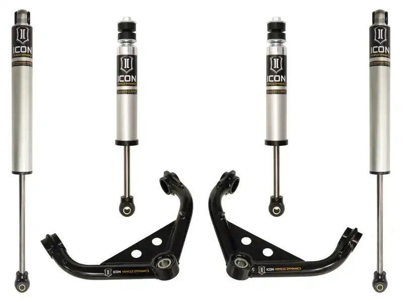 Icon Vehicle Dynamics Stage 2 Lift Kit For 2001–2010 Gm 2500Hd/3500 Trucks – 0–2 Inch Front Leveling Suspension System 1