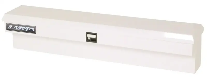 Lund Commercial Pro Aluminum Side Storage Box – Weather-Resistant Cargo Carrier 1