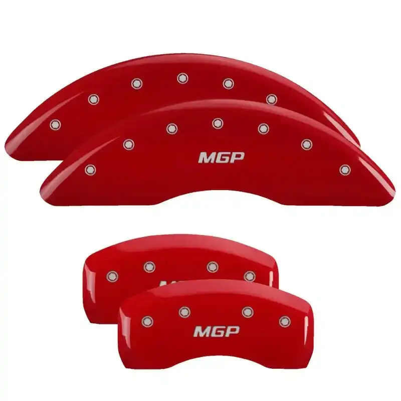 Mgp Engraved 4-Piston Caliper Covers – Front & Rear, Rt1-Truck Yellow With Black Accent 1