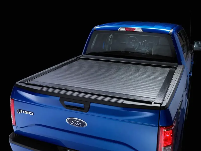 Pace Edwards Smc95A17 Switchblade Retractable Metal Tonneau Cover – Black Canister & Rails 1