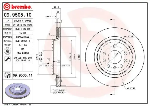 Premium Replacement Disc Brake Rotor – Precision-Machined, Balanced For Smooth Stopping Power 1