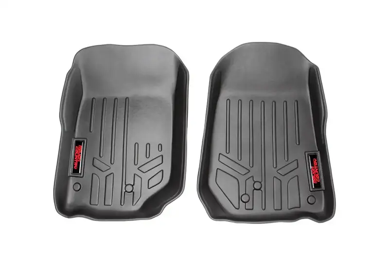 Rough Country M-6141 - Heavy Duty Floor Mats Front 2 Pc. 1