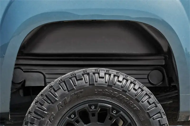 Rough Country Rear Wheel Well Liners – Pair With Hardware, Polyethylene Construction (Model 4208) 1