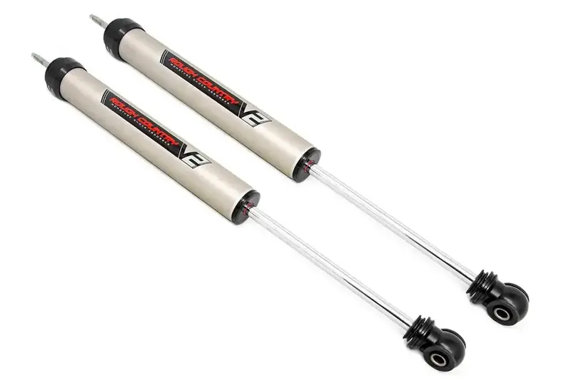 Rough Country V2 Monotube Performance Shocks (Model 760757_F) 1