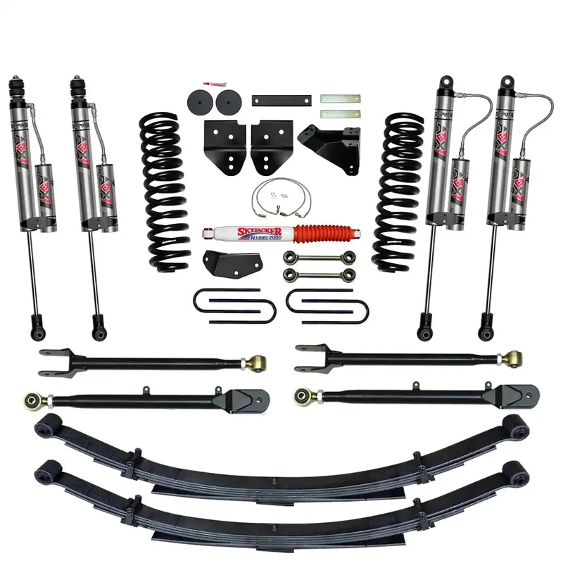 Skyjacker 4-Inch Lift System With Adx 2.0 Remote Reservoir Monotube Shocks 1