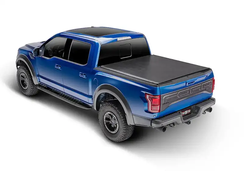 Truxedo Deuce Soft Roll-Up Tonneau Cover (Black) For 2017–2023 Ford F-250/F-350/F-450 With 6'10" Bed 1