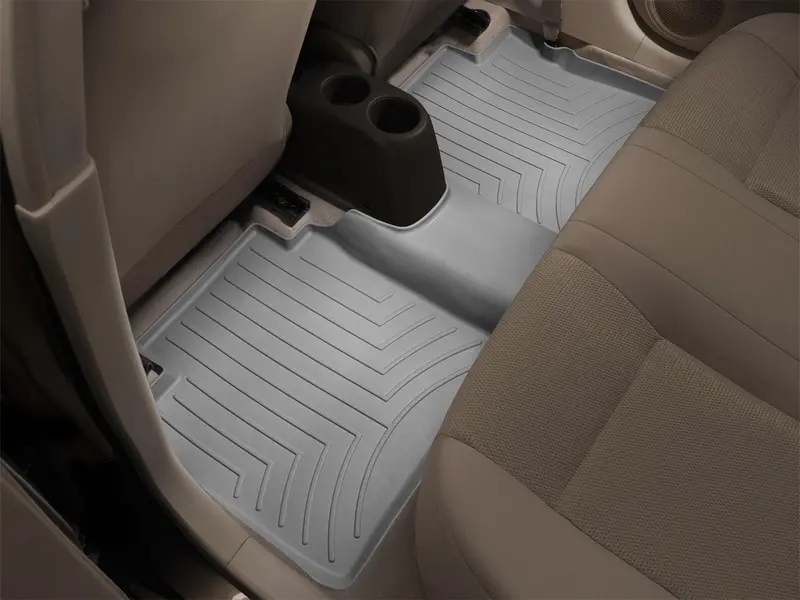 Weathertech Digitalfit 2Nd-Row Floor Liners – Gray All-Weather Interior Protection 1