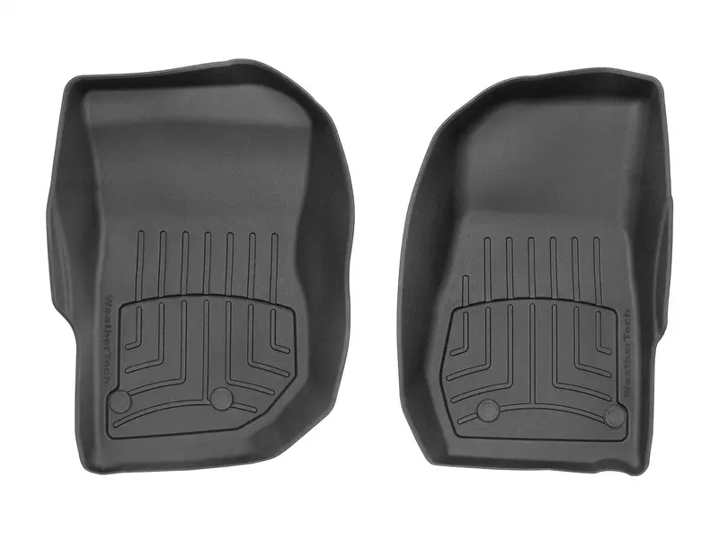 Weathertech Floorliner Hp – Front Interior Floor Mat In Matte Black 1