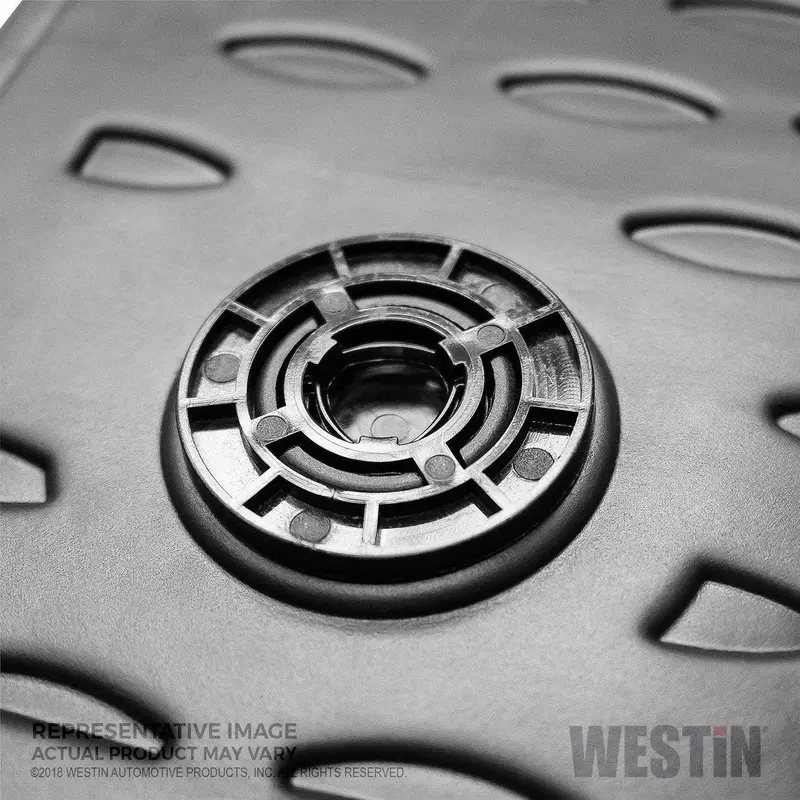 Westin 74-30-11013 Profile Floor Liners – Two-Piece Front Set In Matte Black 1